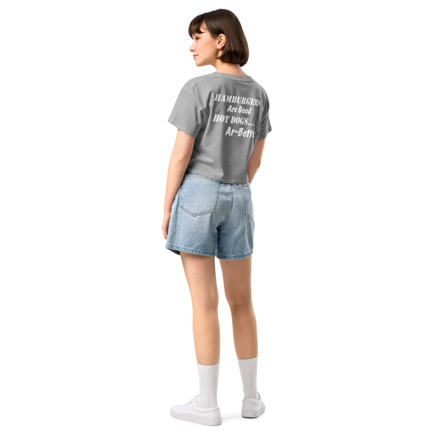 Ar-better Women’s crop top