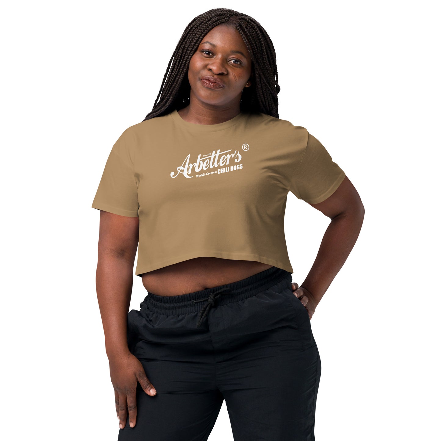 65 Arbetter's Women’s crop top