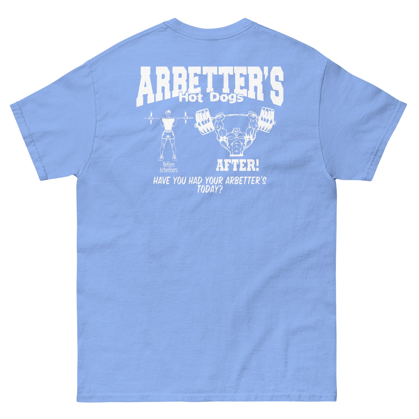 Before/After Arbetter's Men's classic tee