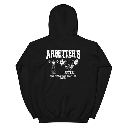 Before/After Arbetter's Unisex Hoodie