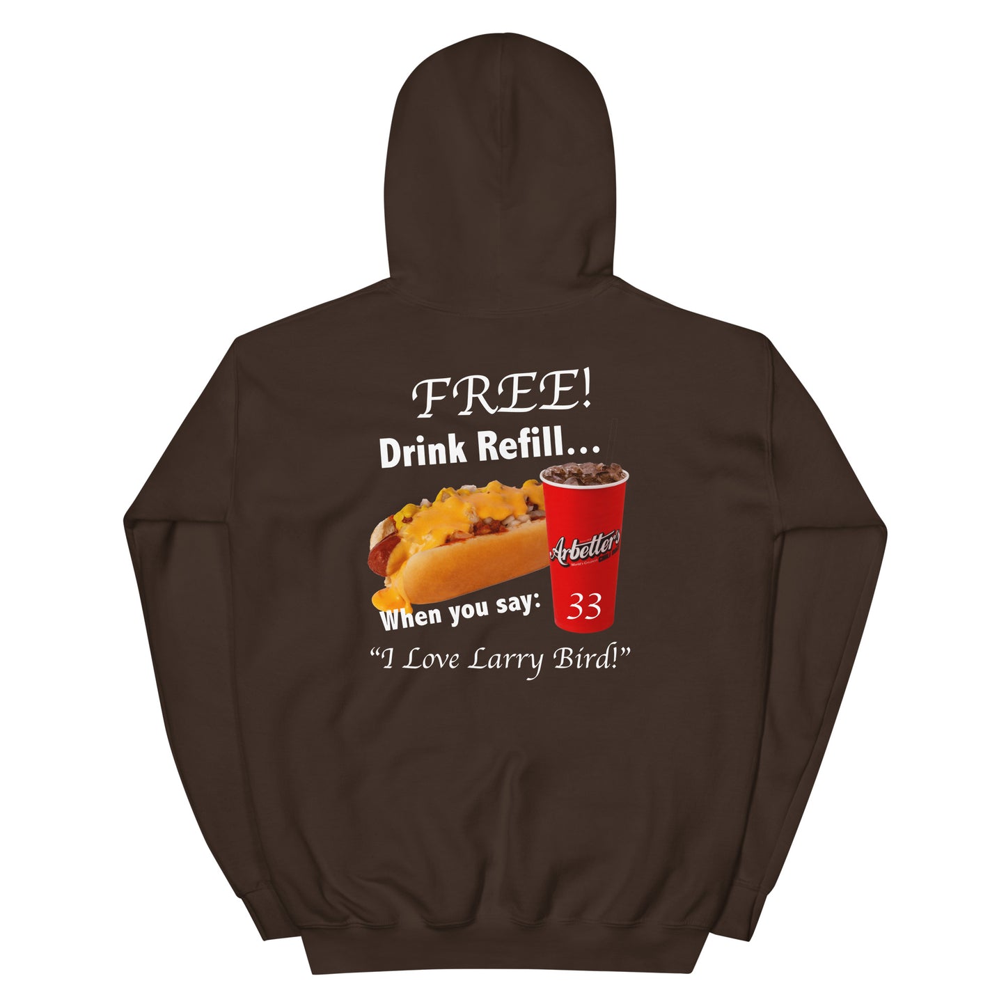 Free Refills Arbetter's Unisex Hoodie