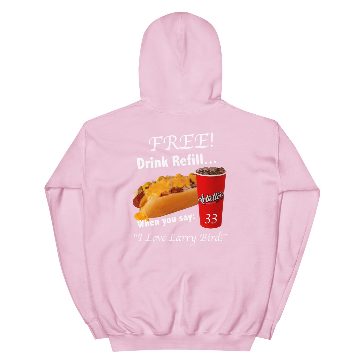 Free Refills Arbetter's Unisex Hoodie