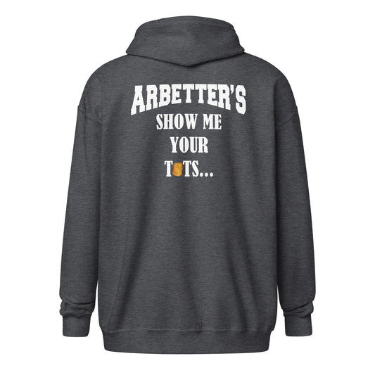 Tots Arbetter's Unisex heavy blend zip hoodie