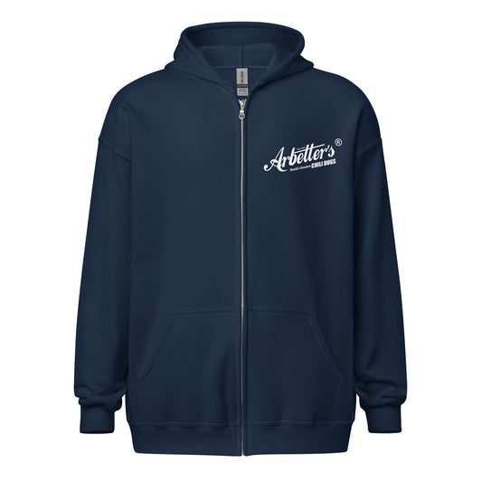 Arbetter's Plain Unisex heavy blend zip hoodie