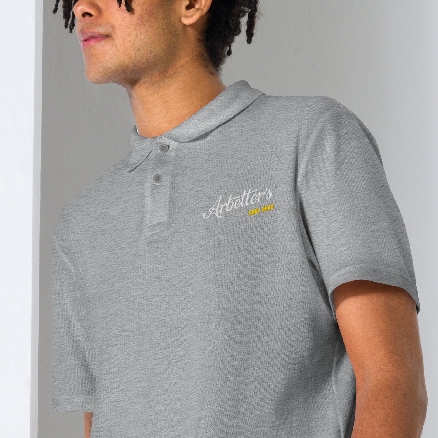 Arbetter's PlainUnisex pique polo shirt