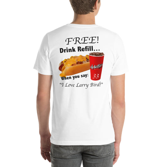 Free Refill Unisex t-shirt